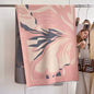 New Luxury Women Floral Cashmere Touch Flower Scarf - Warm Fringe Pashmina Shawl Bufanda UK