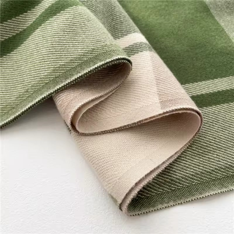 New Women Checked Pattern Cashmere Touch Scarf - Warm Fringe Pashmina Shawl Bufanda UK