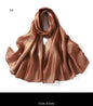 New Women Glimmer Shiny Women Hijab Scarf Muslim Long Scarves Light Weight Soft Turban Shawl Organza Satin Shimmer Scarf UK