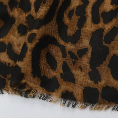 New Winter Scarf Leopard Print Scarf Thickened Warm Cashmere Cheetah Animal Print Scarves Luxury Scarves Fashion Shawl Women Allure UK