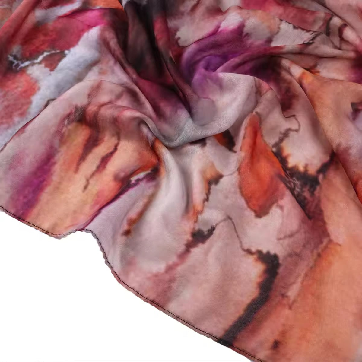 New Women Silk Satin Scarf Luxury Hijab Women Soft Beach Scarves Echarpe Shawl Large Wrap UK