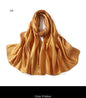 New Women Glimmer Shiny Women Hijab Scarf Muslim Long Scarves Light Weight Soft Turban Shawl Organza Satin Shimmer Scarf UK