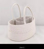 Multifunctional Travel Out Portable Mommy Bag Cotton Rope Diaper Bag Diaper Storage Bag Baby Diaper Storage Basket Home Beddings