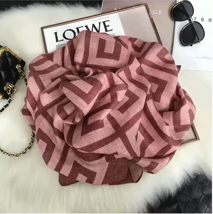 New Women Silk Satin Scarf Foulard Luxury Hijab Women Soft Beach Scarves Echarpe Shawl Large Wrap UK