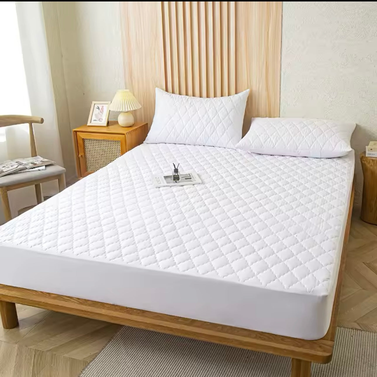 Waterproof Throw Mattress Cover Bed Fitted Sheet Mattress Protector Home Beddings