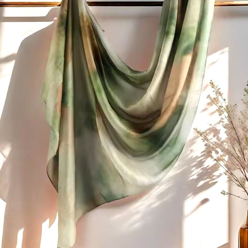 New Women Silk Satin Scarf Luxury Hijab Women Soft Beach Scarves Echarpe Shawl Large Wrap UK