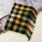 New Women Checked Pattern Cashmere Touch Scarf - Warm Fringe Pashmina Shawl Bufanda UK