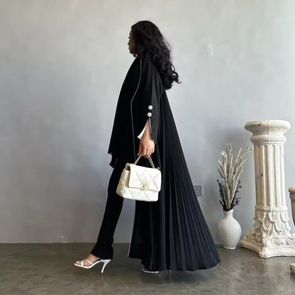 Eid Muslim Abaya for Women Party Dresses Jalabiya pleated abayas Ramadan Morocco Dubai Kaftan Islam Vestidos Arab Long Robe Women Abaya