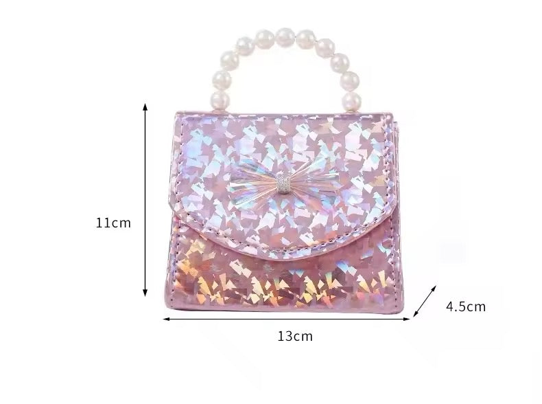 Fashion Children Girls Birthday Festival Present Shoulder Messenger Bag Kids Accessories Keys Coin Purse Cute Mini Handbag Shoulder Bag