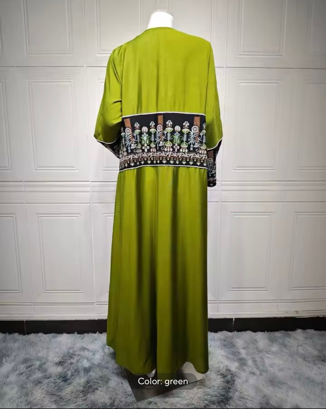 Eid Muslim Women Party Long abaya Jalabiya Embroidery Robe Ramadan Morocco Dubai Arab Kaftan Islam Modest Cardigan Vestidos Women Abaya