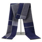 New Women Checked Pattern Cashmere Touch Scarf - Warm Fringe Pashmina Male Shawl Bufanda UK