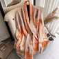 New Luxury Women Limited Edition Horse Design Cashmere Touch Scarf - Warm Fringe Pashmina Shawl Bufanda UK