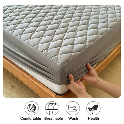 Waterproof Throw Mattress Cover Bed Fitted Sheet Mattress Protector Home Beddings