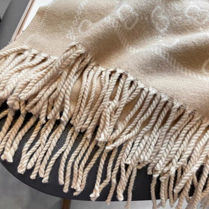 New Women Luxurious Cashmere Touch Scarf - Warm Fringe Pashmina Shawl Bufanda UK