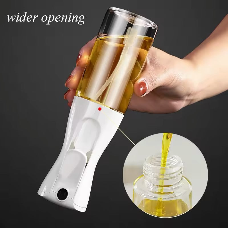 Oil Spray Bottle for Cooking Kitchen Olive Oil Sprayer for Camping BBQ Baking Vinegar Soy Sauce 200ml 300ml 500 ml Home Kitchen