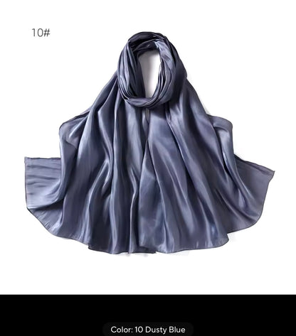 New Women Glimmer Shiny Women Hijab Scarf Muslim Long Scarves Light Weight Soft Turban Shawl Organza Satin Shimmer Scarf UK