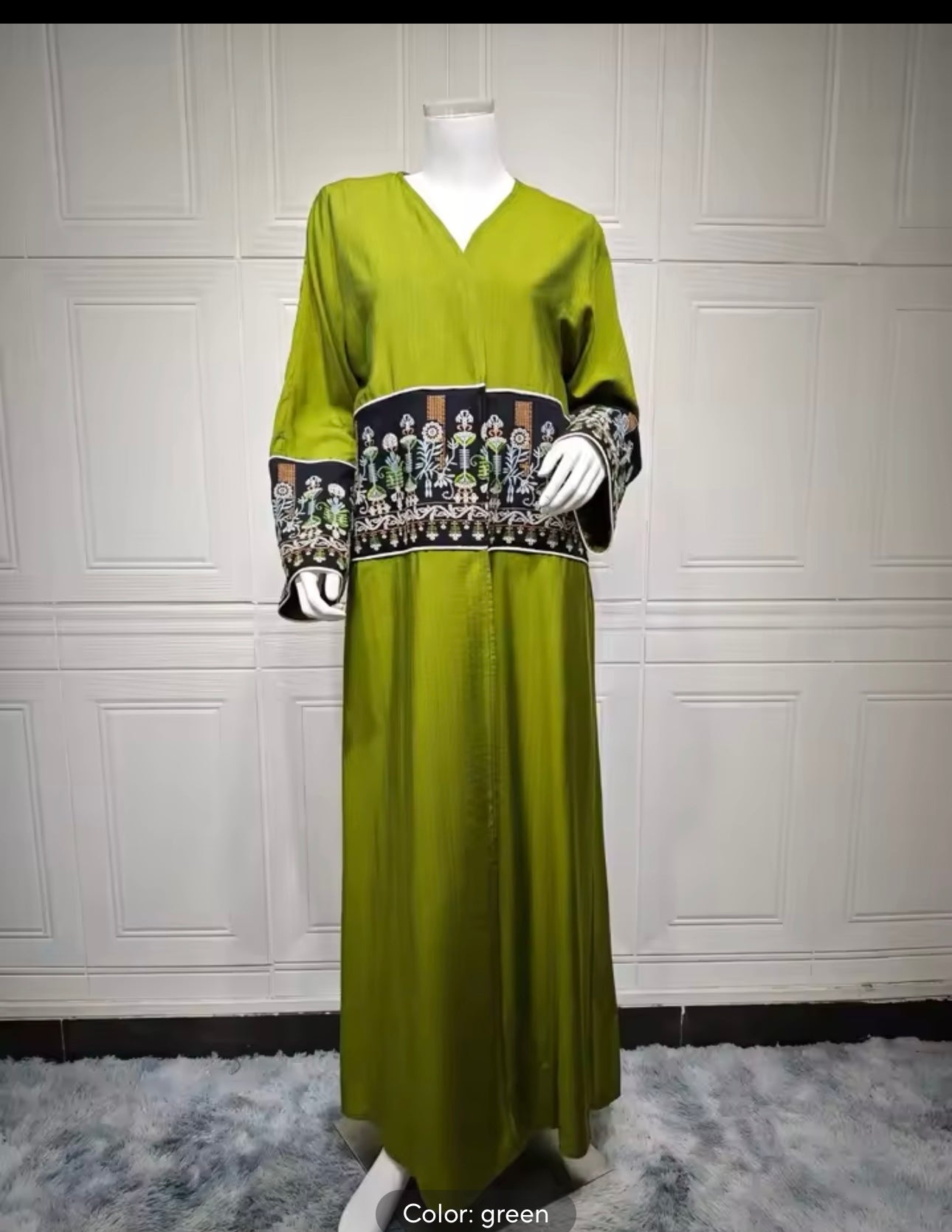 Eid Muslim Women Party Long abaya Jalabiya Embroidery Robe Ramadan Morocco Dubai Arab Kaftan Islam Modest Cardigan Vestidos Women Abaya